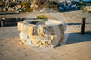 Caesarea in Israel, Coastline of ancient