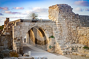 Caesarea in Israel, Coastline of ancient