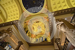 Caesars Palace, Caesars Palace, Caesars Palace, ceiling, landmark, architecture, building