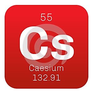 Caesium chemical element