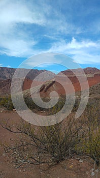 Cafayate Salta Argentina Los Colorados