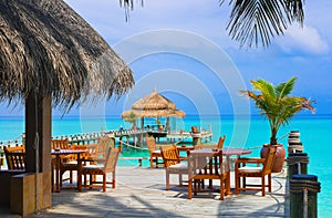 Cafe on the beach