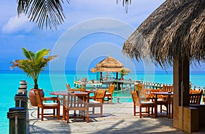 Cafe on the beach