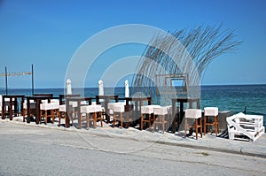 Cafe on the beach