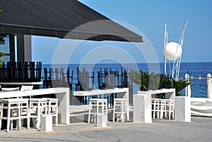 Cafe on the beach