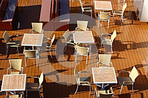 Cafe on the cruises