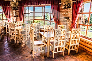 Cafe interior