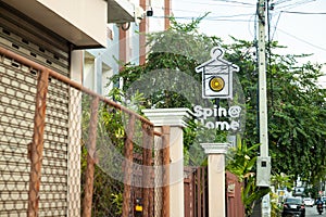 The cafe laudromat in Thailand