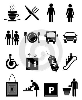 Cafe And Restaurant Icons Set