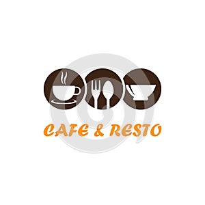 Cafe & resto logo