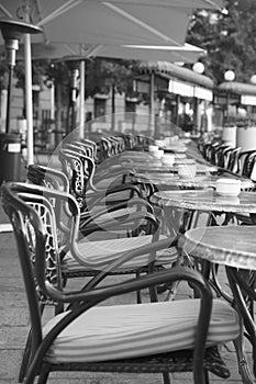 Cafe Tables, Madrid