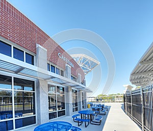 Cafeteria at High School