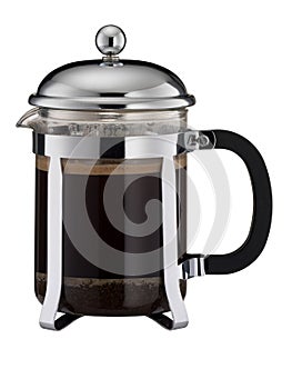 Cafetiere of Black Coffee