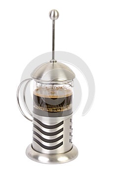 Cafetiere Isolated photo