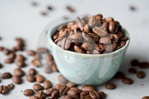 Caffe beans, caffe, drink, coffee, espresso, photo
