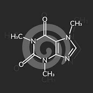 Caffeine chemical formula