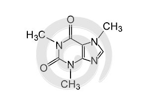 caffeine chemical formula