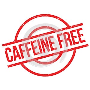 Caffeine free stamp