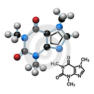 Caffeine Molecule