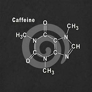 Caffeine Structural chemical formula