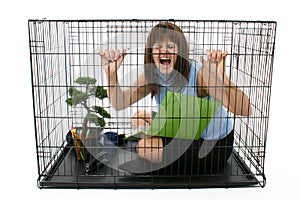 Caged photo