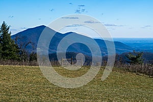 Cahas Mountain in Floyd County, Virginia, USA