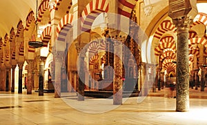 Cahedral-Mosque of Cordoba, in Spain photo