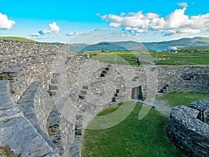 Cahergal Stone fort County Kerry Ireland