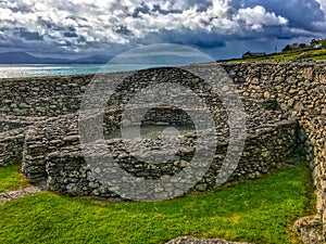 Cahergal Stone fort County Kerry Ireland