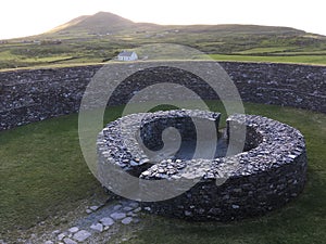 Cahergal Stone fort County Kerry Ireland