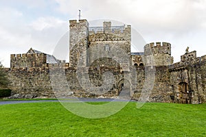 Cahir castle courtyard