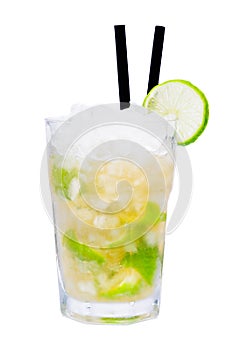 Caipirinha cocktail drink
