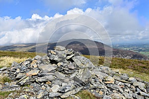 Cairn on Bowscale Fell, Lake District