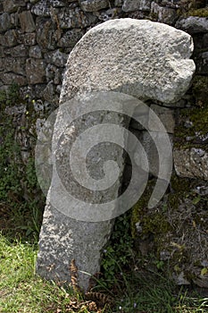 The cairn of Le Petit Mont â€“ the small hill