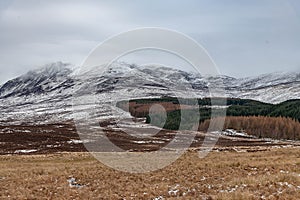 Cairngorm Mountain Landscape Scotland