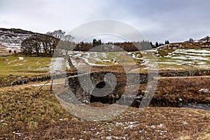 Cairngorm Mountains Landscape Scotland