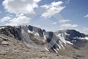 Cairngorm ridge of Cairn Lochan