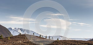 Cairngorm View from Ryvoan Pass in Scotland.