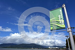 Cairns Esplanade in Queensland Australia