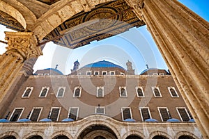 Cairo citadel the great mosque view sunset panorama egypt