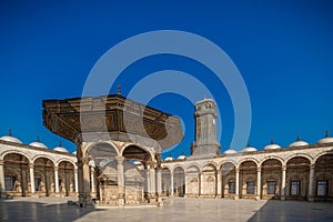 Cairo citadel the great mosque view sunset panorama egypt