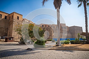 Cairo citadel the great mosque view sunset panorama egypt