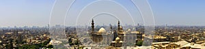 Cairo city and a big mosque