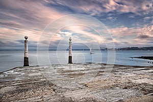 Cais das Colunas in Lisbon
