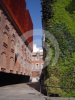 Caixa Forum Museum In Madrid With Vertical Garden