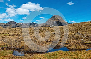 Cajas national park, Cuenca, Ecuador