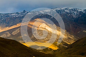 Cajon del Maipo, Chile photo