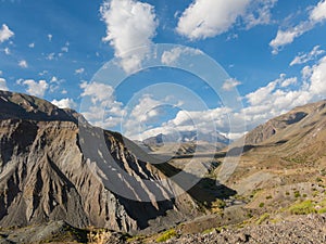 Cajon del Maipo. Maipo Canyon, a canyon located in the Andes. Ch photo
