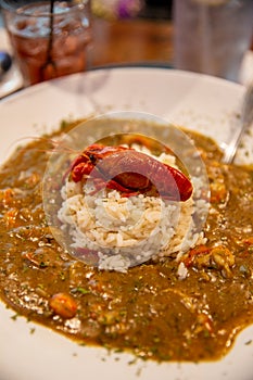 cajun dish crawfish etouffee