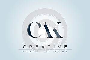 CAK abstract letter logo